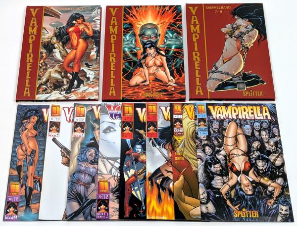 Vampirella Heft 1-17 komplette Serie - Splitter