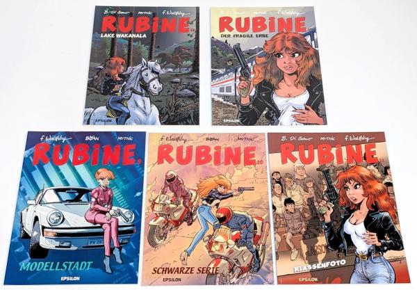 Rubine Band 9-13 - Epsilon Verlag, Top Zustand