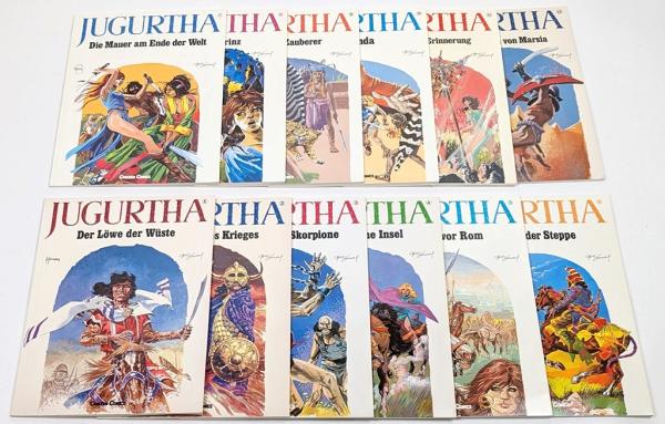 Jugurtha Band 1-12 komplette Edition, Carlsen Verlag
