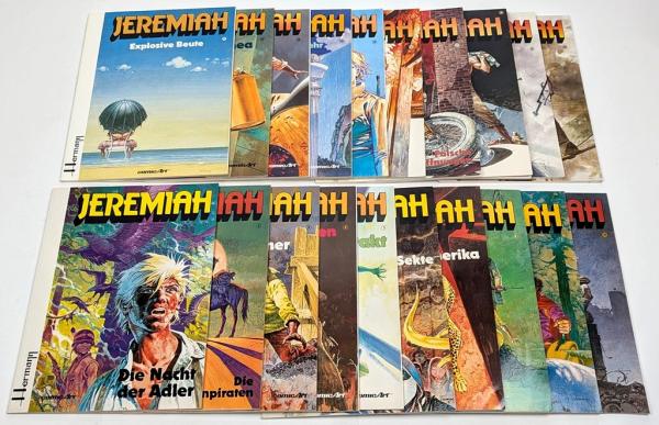 Jeremiah Band 1-20 komplette Edition, alle 1. Aufflage, Band 1 SIGNIERT, Carlsen