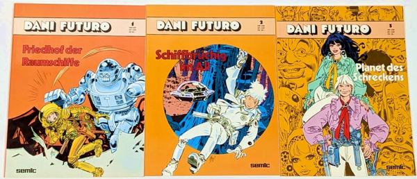 Dani Futuro Band 1-3 komplett - mit Giminez - Semic Verlag