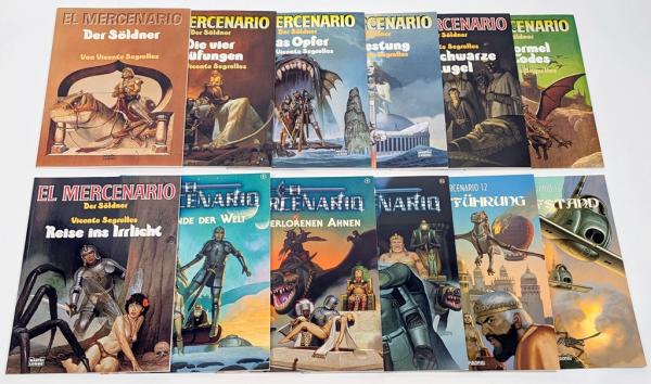 El Mercenario Band 1-13 (10 fehlt) sehr guter Zustand