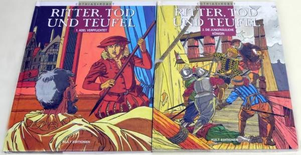Zur Auswahl: Ritter, Tod und Teufel Band 1 - 2 von Cothias - Kult Edition
